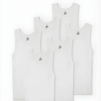 Premium Ultra-Soft Cotton Fitted Tank Top 3-Pack Bundle