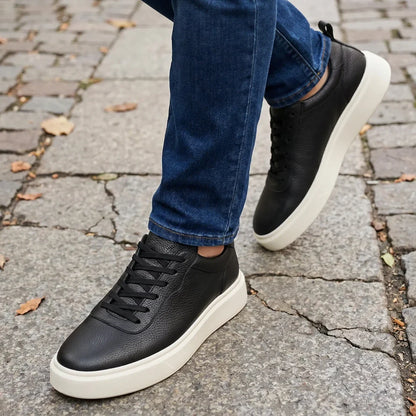 Sterling Classic Leather Sneakers + Free Premium Insole